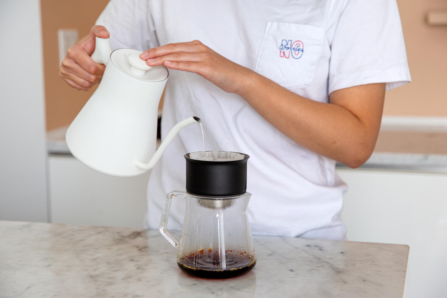 Stagg Dripper dobbeltvægget tragt, X - Matte black